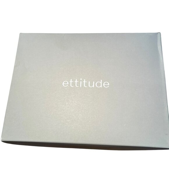 NWT Ettitude Bamboo Sateen Shortie Cream Womens Small New in Box Silky Lingerie - Picture 8 of 12